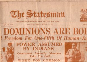 FIRST-PAGE-OF-STATESMAN-AUGUST-15-1947